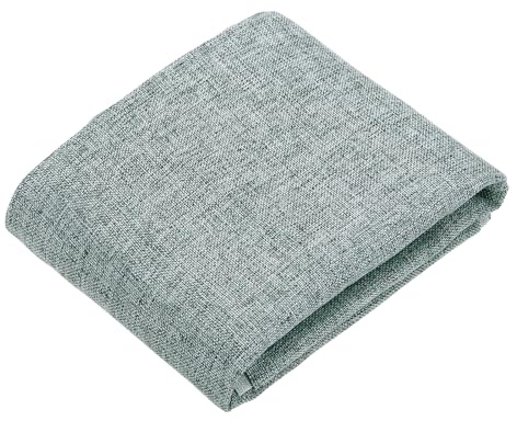 sourcing map Gray Speaker Grill Cloth 20x58 Stereo Box Fabric Protective Dustproof Mesh Breathable Replacement Cover for Home Stage Speakers,Media Cabinet,KTV Box(0.5x1.48m)