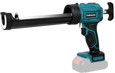 Electric Silicone Caulking Gun, Cordless with LED Lights, Anti-Drip, Ideal for Sealing and Sealants