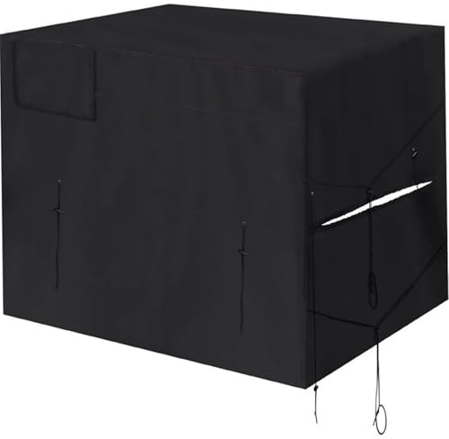 Poolheizung, Poolheizungsabdeckung, wetterbeständig, 101, 6 x 86, 4 x 78, 7 cm, Geräteabdeckung mit elastischer Silberbeschichtung, 210D Oxford-Stoff für Außengeräte, Wärmepumpe