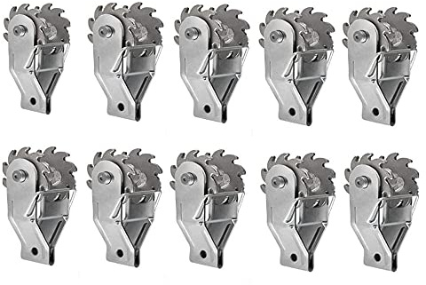 Reeatel 10 StüCk Zaun Spanner Schwer Lastung In-Line Draht Sieb Draht Ratschen Spanner für Zaun Farm Zaun
