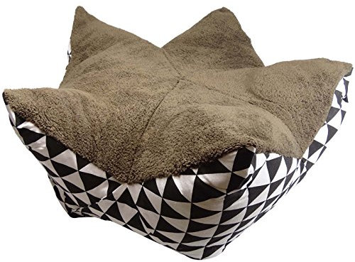 Hossis Wholesale Hundebett 65x30cm M | Flauschig weich & waschbar | Supersoft Effekt butterweich | Knospen-Prinzip für ergonomischen Liegekomfort | Ohne chemische Gerüche