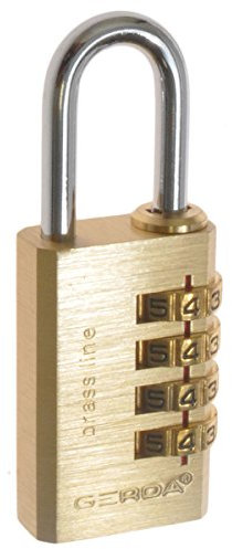 SPARTA KD-WA-009 Padlock mit Code S30 Messing