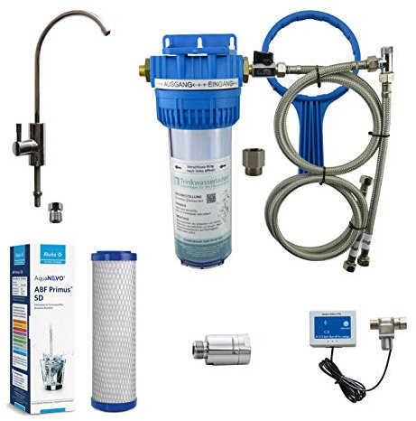 Trinkwasserladen TWL Vario Filtersystem Safe-Premium mit UT-380 Wirbler, Primus SD und Aquastop