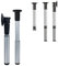 Furniture legs Tischbein Klapptischbeine höhenverstellbar, klappbare Teleskop Möbelfüße, Frühstücksbar Arbeitsplatte Stützbein, 1 Stück