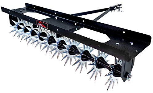 Brinly SA2-40BH-P Tow Behind Spike Aerator with Double Tow Bar, 40