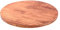 NKlaus piatto in legno Ø14cm sottobicchiere decorazione tavola scura piattino vero legno 10456