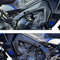 Resin Bike Aufkleber für Motorrad Kompatibel mit Yamaha Tracer 9 2021. Seitenschutz für den Tank vor Stößen und Kratzern. Paar 3D-Harzklebstoff - Stickers - Made in Italy