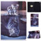 CASAFUNY Case for Samsung Galaxy Tab S5e 10.5 2019 SM-T720/T725, Slim Magnetic Multi-Angle Smart Cover with Auto Sleep/Wake Protective Case for Samsung Galaxy Tab S5e 2019 10.5 Inch Tablet, Cat Tiger