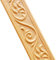Hoomall 3D Waterproof Wall Trim Line Skirting Border Self Adhesive Wall Decal Removable Tiles Sticker for Kitchen Bathroom (Gold，230×4.8cm)