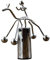 Mini Newton's Cradle Eduecational Physics Balance Balls Decoration for Science Home Office Desk Silver