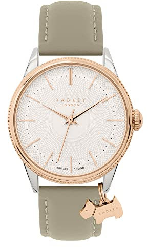 RADLEY Lewis Lane Damen-Armbanduhr RY21599 mit Münzkante, Beuteltier, Modern