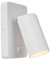 LUCIDE CLUBS - Bettlampe/Wandleuchte - 1xGU10 - Weiß