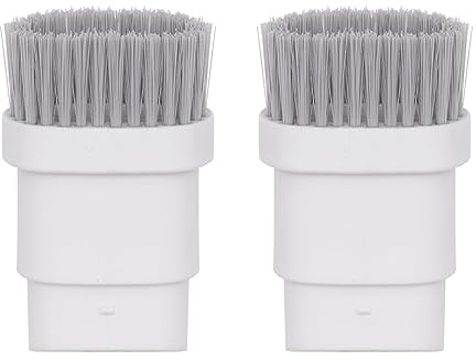 NUHFUFA Testina di Ricambio a setole Lunghe Compatibile con l'aspirapolvere Portatile per Auto Mijia Xiaomi Accessori per aspirapolvere Portatili(2 PCS)
