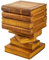 SOYDAN Holzschnitzerei Buch Hocker, Kreative Niedrige Hocker, Holz Blumenständer, Log Hocker, Passend Für Die Dekoration des Arbeitszimmer Home Stay Möbel