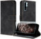 JayModCase Cover per Huawei P30 Pro, Flip In Pelle PU Custodia con Pellicola Protettiva Supporto Slot Schede Protezione Integrale Chiusura Magnetica per Huawei P30 Pro (Nero)