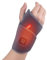 comfheat USB Heated Wrist Wrap for Arthritis & Tendonitis Relief, Wrist Heating Pad Wrap Heat Therapy for Carpal Tunnel Relief, Sprains, Swelling, Hand Pain - Left Right Hand Grey, Auto Shut-off
