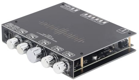Bluetooth 5.1 Amplifier Board, 160W*2+220W 2.1 Channel Audio Amp Board, with TPA7498E Chip, 12-38V, for DIY Speakers