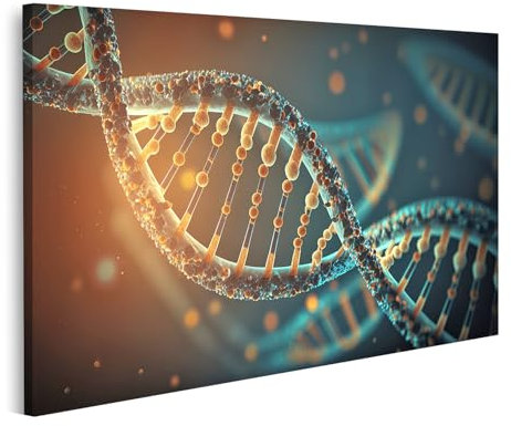 islandburner Prime Bild auf Leinwand von Bausteinen des Lebens durch DNA Bilder Wandbilder Poster