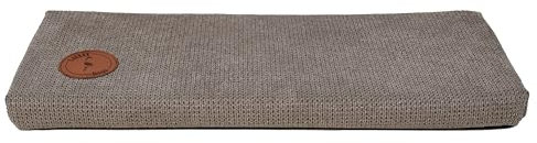 Prime Katzen Fensterliege Für Katzen, Fensterbank mit Einer Rutschfesten Rückseite, Katzenbett Fensterbank 50cm x 20cm Europäischen Union hergestellt (Sand, 50 x 20 x 3 cm)