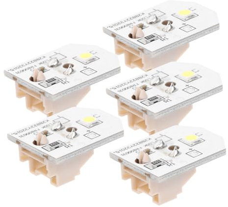 ROMISBABA 5pezzi Lampadine Led Per Frigorifero Sostituzione Compatibile Per e Basso Consumo Energetico Facile Installazione Luce Affidabile Sfarfallio