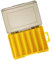 Ksikdeg Transparente Klemmen, Angelausrüstungsbox, wasserdicht, Angelhaken, Aufbewahrung, Köder, Haken, Aufbewahrungskoffer, Angel-Organizer-Box