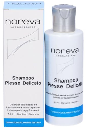 Dermana Shampoo Piesse Delicato - Shampoo fisiologico dermocompatibile - adatto per neonati, bambini e adulti - per detersione quotidiana di capelli e cuoio capelluto - dermatologicamente testato