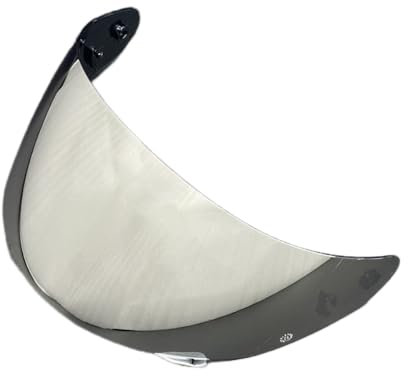 Motociclo Visiera for casco, visiera for casco da moto for LS2 FF352/ FF351/ FF369/ FF384/ FF802 Lente for casco Parabrezza Protezione UV (trasparente)(Silver)