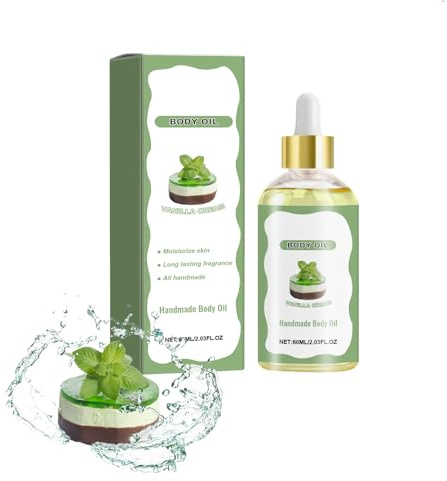Moisuring Body Oil, Body Oil for Women, Scented Handcrafted, Reduce Dry Skin, Long Lasting Fragrance, Smoothing Skin, Natural Moisturizer For Women (60ml, Vanilla)