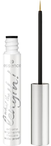 essence what the length! lash growth serum, Wimpernserum, Transparent, wachstumsfördernd, transluzent, vegan, ohne Mikroplastikpartikel, Nanopartikel frei, ohne Parfüm, 1er Pack (4ml)