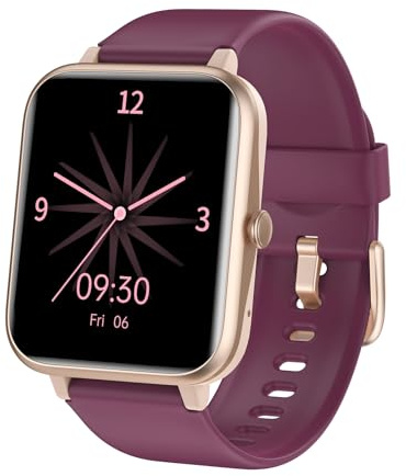 GRV Smartwatch Damen mit Bluetooth-Telefonie, 100+ Sportmodi, Fitness Tracker mit Herzfrequenz- & Schlafüberwachung, Benachrichtigungen, für Android & iOS