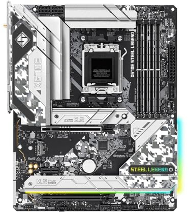 motherboard Fit For ASROCK X670E STEEL LEGEND Motherboard AMD X670 AM5 DDR5 256GB M.2 ATX Support Ryzen 7 8700 5 8500 9700