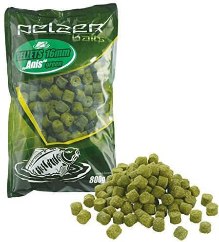 Pelzer Pellets 800g 10mm Green, Anis (Amur Spezial)