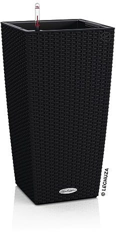 LECHUZA CUBICO Cottage 40 graphitschwarz 15253