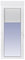 Ventanastock Puerta Balconera Aluminio 882x2185 Practicable Izquierda Con Persiana de PVC 1 hoja (guías y cajón persiana en kit)