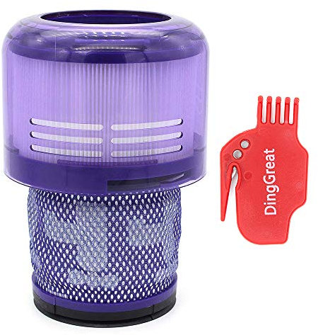 DingGreat Filtro di Ricambio Lavabile per Dyson V15 V11 SV14 Cyclone Animal Absolute Total Clean Aspirapolvere Sostituire # DY-970013-02 & 97001302