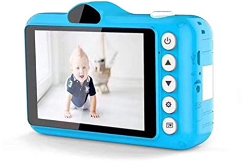 PETUNIA Sportkamera Mini Kamera Spielzeug Digitalkamera Multifunktionskamera Kids Memory Card Blau
