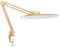 Neatfi XL 2,200 Lumens LED Desk Lamp with Clamp, 24W Bright, 50CM Wide LED Lamps, 4 Level Brightness, Dimmable, Eye-Caring, Desk Light for Bedroom & Office (Non-CCT with Clamp, Gold)