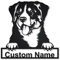 Benutzerdefinierter Name personalisierte Appenzeller Sennenhund Hund Metallschild Kunst | Benutzerdefinierte Appenzeller Sennenhund Metallschild | Hundegeschenk | Geburtstagsgeschenk