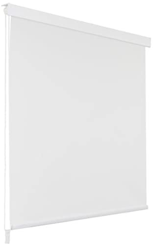 INLIFE Duschrollo 80 x 240 cm Weiß