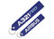Schlüsselanhänger Airbus A321neo blue Large size: 160 x 30