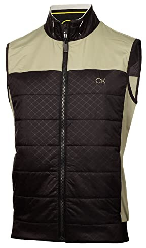 Calvin Klein Mens Malden Hybrid Sleeveless Lightweight Golf Gilet