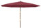 vidaXL Sonnenschirm mit Holzmast Bordeauxrot 400x273 cm