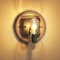 Comely Industrielle Vintage Wandleuchte Innen, Retro Eisen Hanf Seil Form Wandlampe, E27 Sockel Innenwandleuchte Wandleuchten für Bars, Lofts, Restaurants, 26cm Länge (ohne Leuchtmittel)