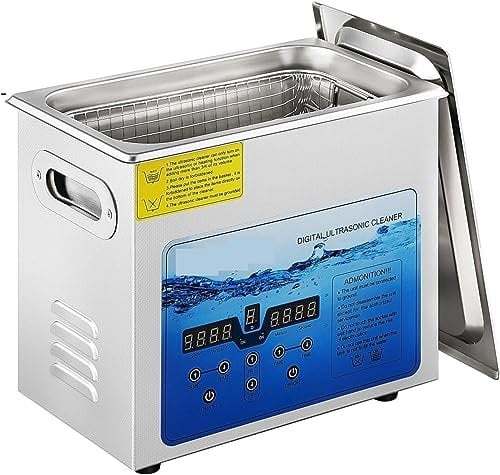 Pulitore ad ultrasuoni, 3L 6L 10L 15L Pulitore Ad Ultrasuoni Mini Lavatrici Portatili 36-40KHz Lavastoviglie A Frequenza Regolabile Elettrodomestico Cestino Per PCB Stoviglie Protesi Gioielli Ottone G