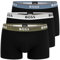 BOSS Herren Power Boxer Trunks Unterhosen Cotton Stretch 3er Pack, Farbe:Schwarz, Wäschegröße:L, Artikel:-980 Black/Black/Black Multi
