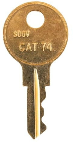 Ersatzspenderschlüssel für Bobrick CAT 74 – für WC- und Papierhandtuchspender – Modell 330-43 CAT 74 Schlüssel (1 Stück)