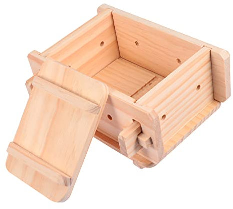PRETYZOOM 1 Satz Tofu Schimmel Werkzeuge zur Käseherstellung Tofu extra fest Tofu pressen Tofu Bio Tofu-Form Holzform für Tofu Werkzeug zur Herstellung von Tofu Tofu-Hersteller für zu Hause