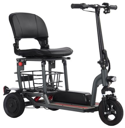 Elektro-Mobilitätsroller Mobilitätsroller für ältere Menschen Zusammenklappbarer elektrischer dreirädriger Mobilitäts-Roller
