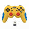 Wireless Controller für Switch,Switch Controller Pro kompatibel mit Switch/PS3/PC/Androd,Switch Controller mit Eine Schlüsselpaarung Aufwachen Vibration,2,4-GHz-Wireless Verbindung (Gelb und Blau)