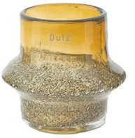 DutZ Teelichthalter Votive Ringo, Amber Bubbles (H14 D16cm)